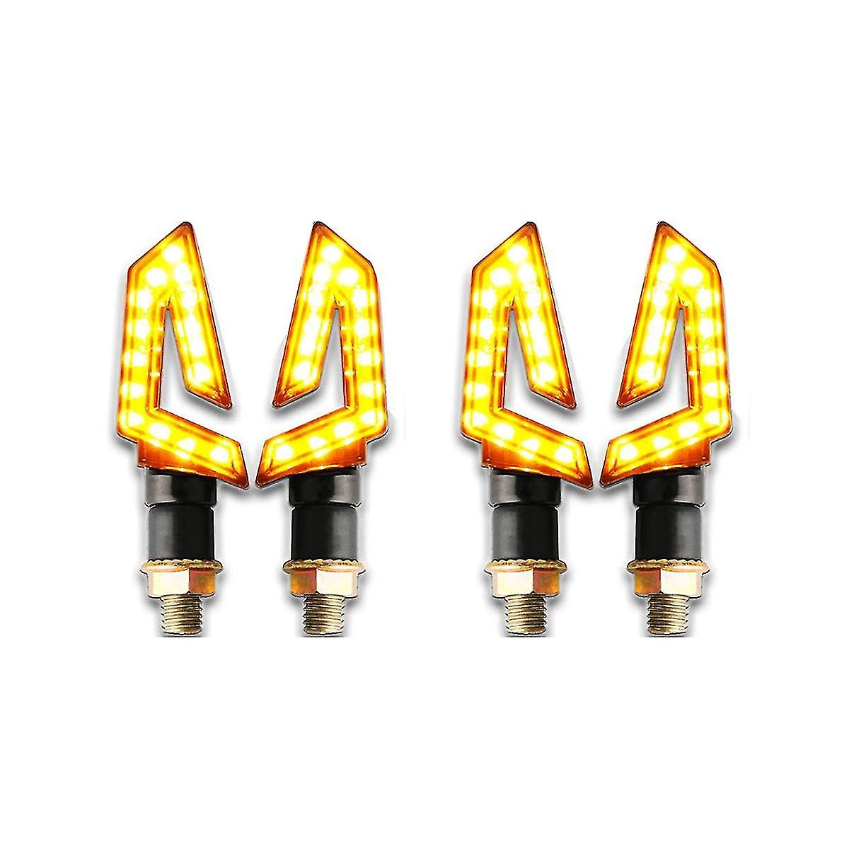 Set Mit 4 15-led-motorradblinkern Für Roller/motorrad Cruise-yu