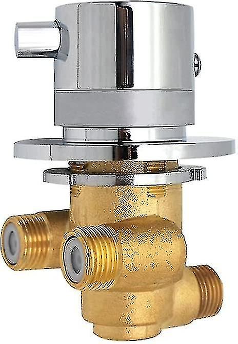 Wandmontierte Thermostatische Duscharmatur Aus Messing, Warm- Und Kaltwasser (einzelanschluss) - Hy