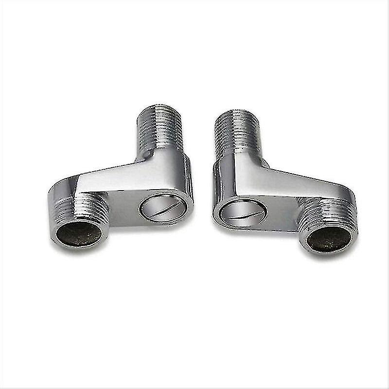 Set Mit 2 Badewannenarmatur-adaptern, Verstellbarem Schwenkarm, 25 Mm Und 20 Mm, Duscharmatur, Badezimmerarmatur, Mischbatterie Aus Massivem Messing B-yuhao