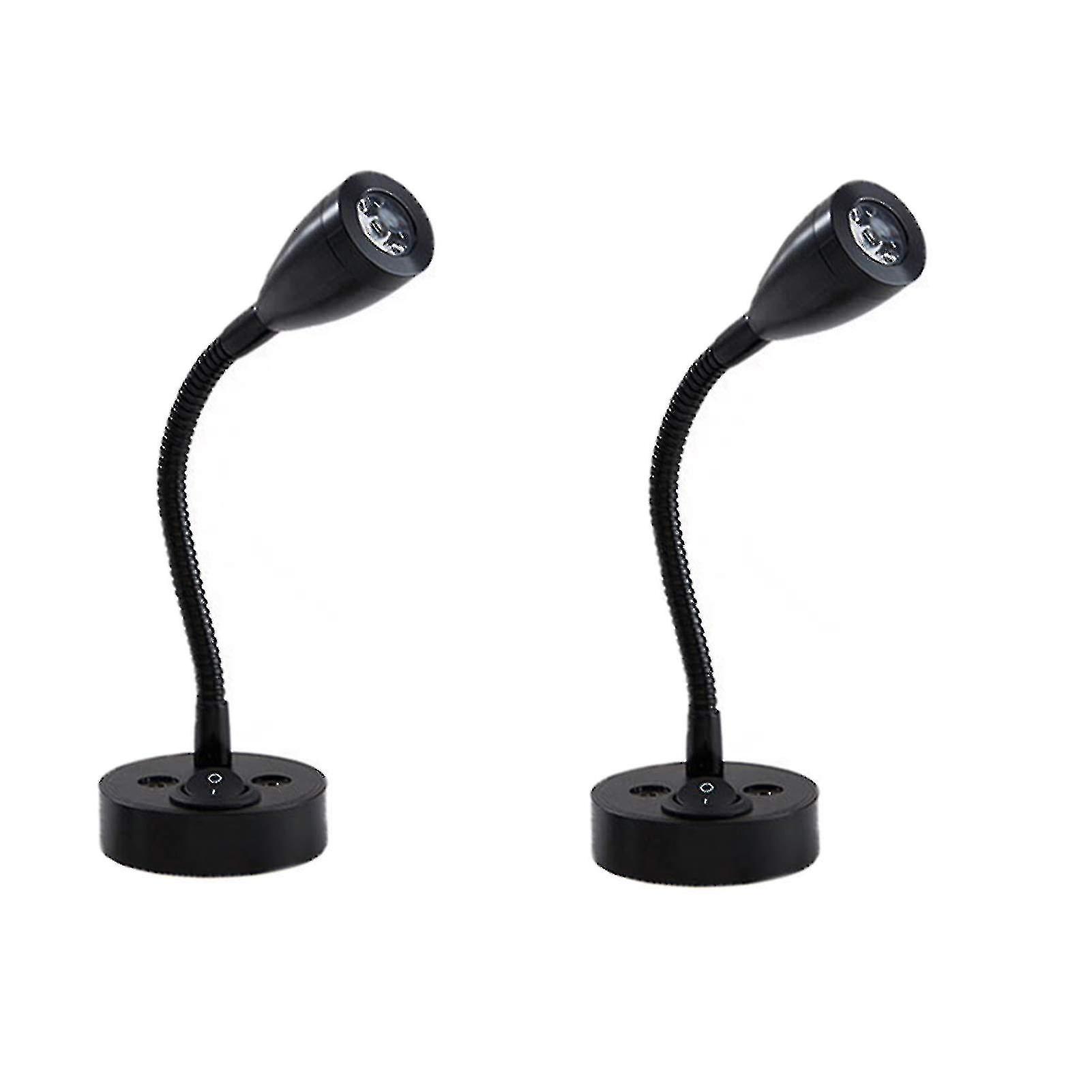 Set Mit 2 Led-leseleuchten, 12-v-strahlern, Dimmer, Wandleuchte, Nachttischlampe, Innenbeleuchtung Für Wohnmobile, 6000 K Weiß
