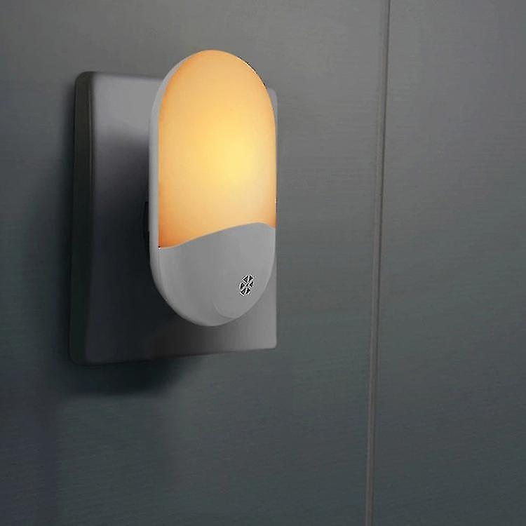 Dimmbares Induktions-nachtlicht, Sanftes Warmweißes Led-licht, Helligkeit Von Der Dämmerung Bis Zum Morgengrauen Einstellbar, Ideal Für Schlaf- Und Badezimmer - Yuh