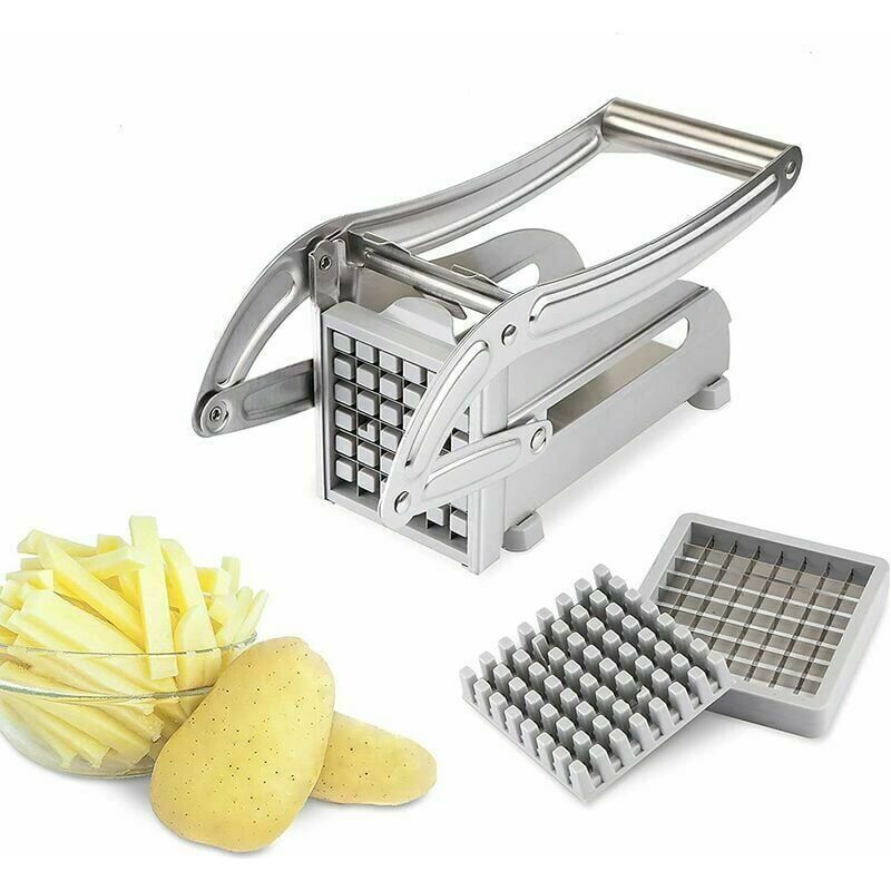 Tigrezy Professioneller Pommes-frites-schneider Aus Edelstahl Für Kartoffeln Und Gemüse, Für Den Privaten Und Gewerblichen Gebrauch.