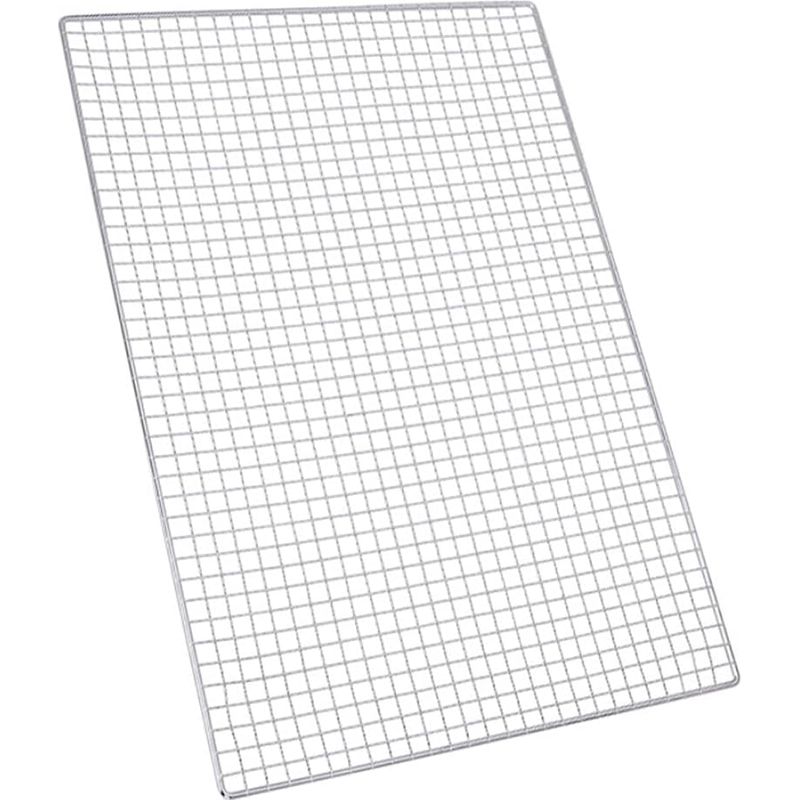 Grillrost Aus Edelstahl, 29,5 X 44 Cm – Rostfrei Und Leicht Zu Reinigen – Zum Grillen Und Backen