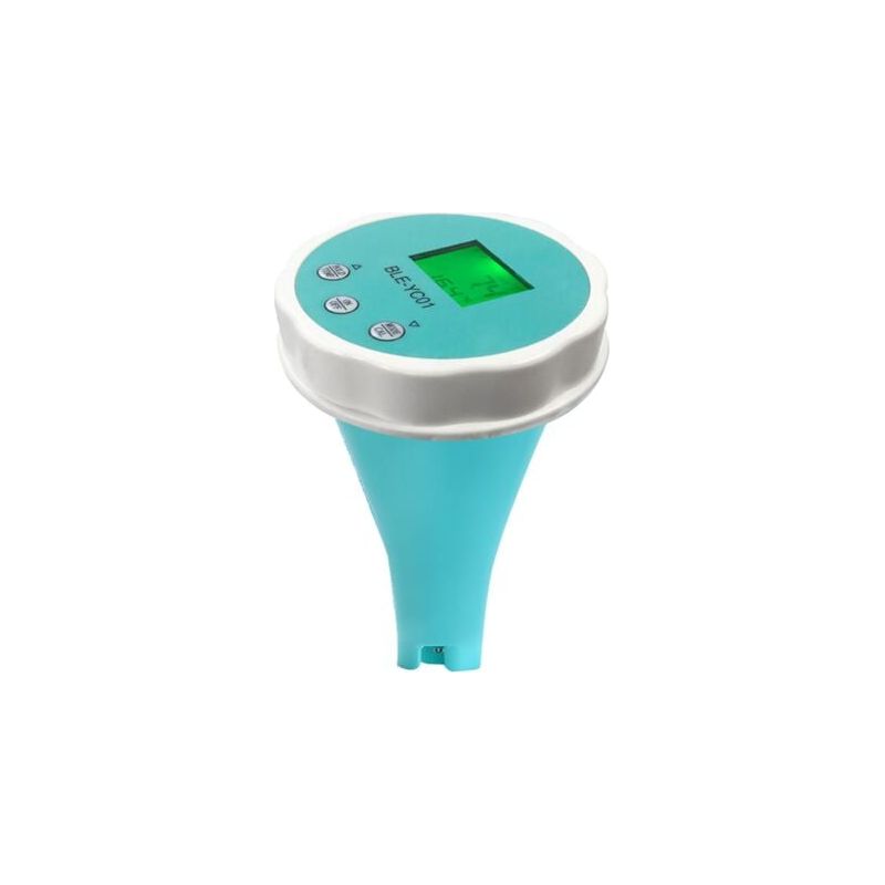 6-in-1-wasserqualitätsmessgerät: Ph-wert, Elektrische Leitfähigkeit (ec), Gesamtfeststoffe (tds), Redoxpotenzial (orp), Temperatur, Chlorgehalt, App-anzeige, Bluetooth-fähig, Schwimmbadwasserqualitäts