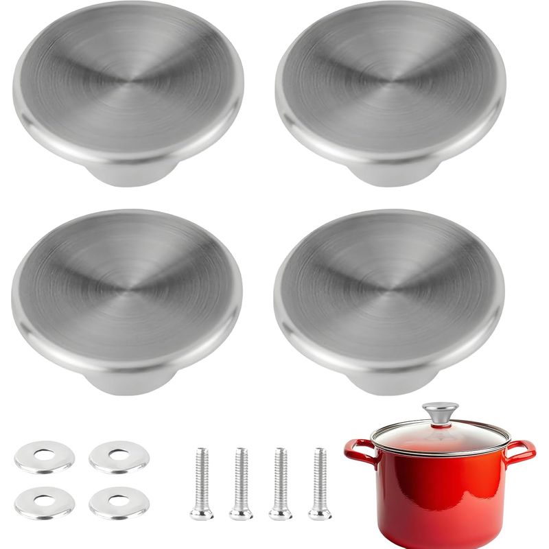 Stück Ersatzgriffe Aus Edelstahl Für Töpfe Und Pfannen, Gusseisen-topfdeckel Und Kasserollen