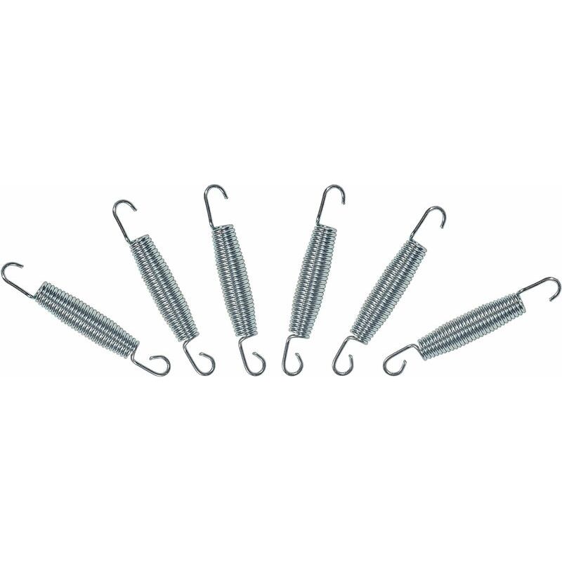 Set Mit 6 Trampolinfedern, 28 Windungen – 147 Mm