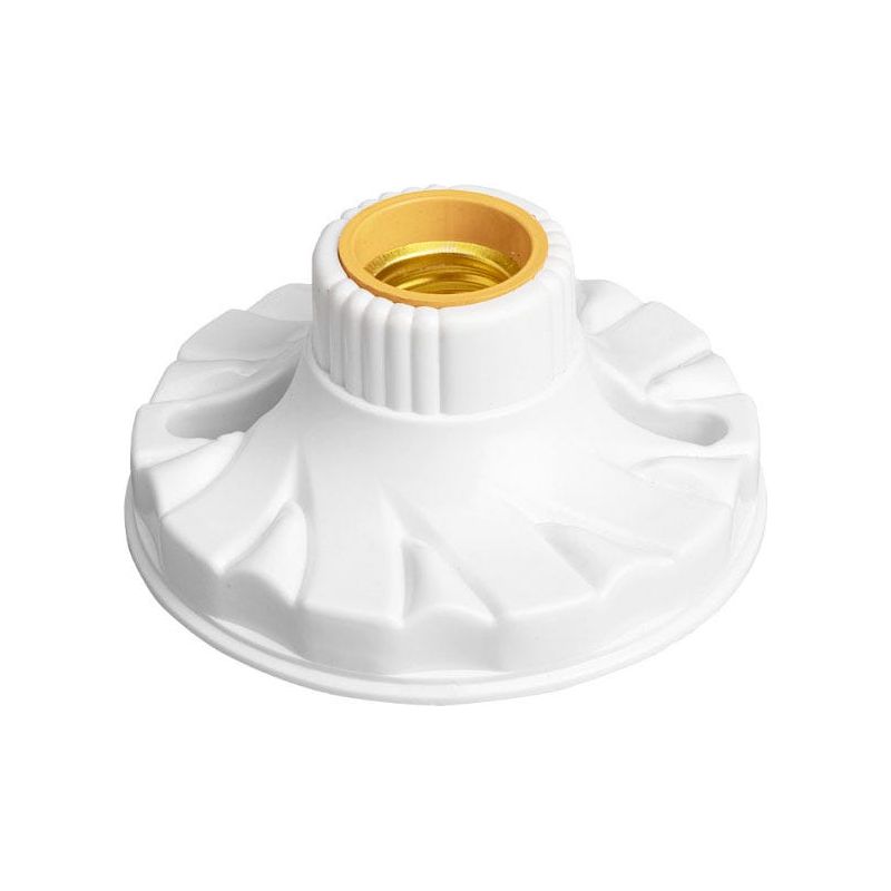 1 Set E27-schraubfassungen Für Die Decke, E27-garagenfassungen, Led-lampenfassungen, E27-deckenlampenfassungen, Groß