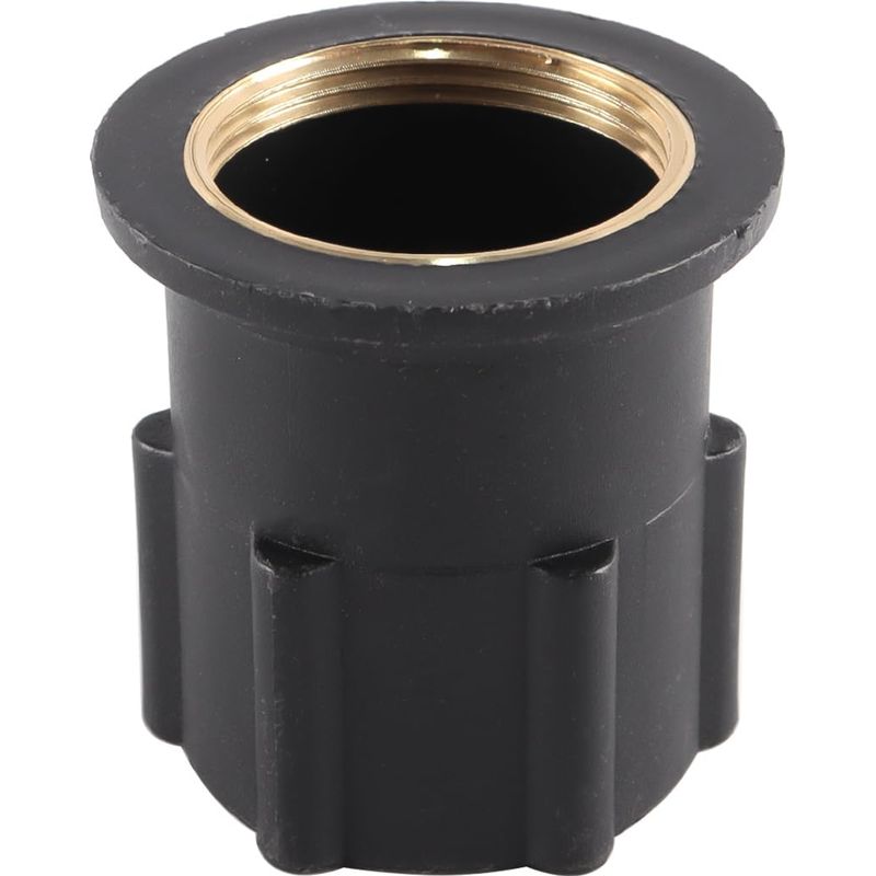 1 Feste Überwurfmutter 32 Mm, Kunststoffbefestigung, Für Küchenarmatur, Schwarz