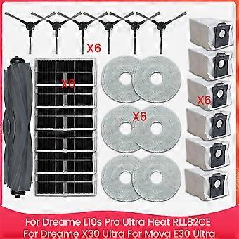 Für Dreame L10s Pro Ultra Heat Rll82ce, Dreame X30 Ultra, Mova E30 Ultra Hauptseitenbürste Mit Hepa-vakuum