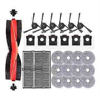 Ersatzteile Für Die Saugroboter Bot X40 Ultra / X40 Pro / S30 Pro Ultra: Hauptgummi, Haarschneider, Seitenteil