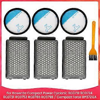 Hepa-filterset Für Staubsauger Compact Power Ro3715 Ro3759 Ro3798 Ro3799 Rp3721ea P