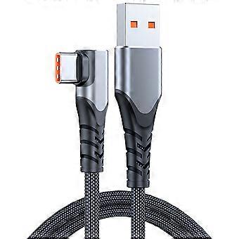 Hochgeschwindigkeits-usb-a-auf-c-kabel Für Reibungslose Datensynchronisation Mit 480 Mbit/s – Grau