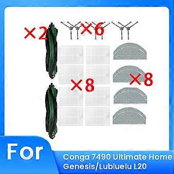 Packung Mit 24 Ersatzteilen Für Den Ultimate Home 7490 / L20 Saugroboter
