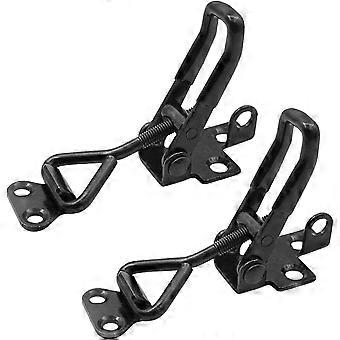 Set Aus 2 Verstellbaren Metall-kippriegeln Mit Klemmhebel, 100 Kg Tragfähigkeit, Hohe Klemmkraft, Geeignet Für Schränke, Türen Und Koffer.