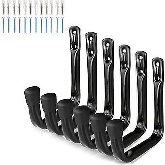 Set Mit 6 Stabilen J-förmigen Wandhaken