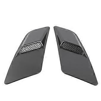 1 Paar Lufteinlassgitter Für Die Motorhaube Des Fahrzeugs 2015-2017, Luftauslass-einsatz.