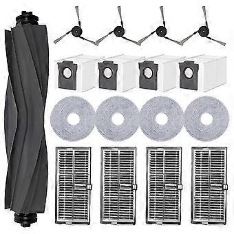 Für Die Staubsauger X40 Ultra / X40 Pro / S30 Pro Ultra: Hauptseitenbürste, Hepa-filter, Staubbeutel, Wischkopf