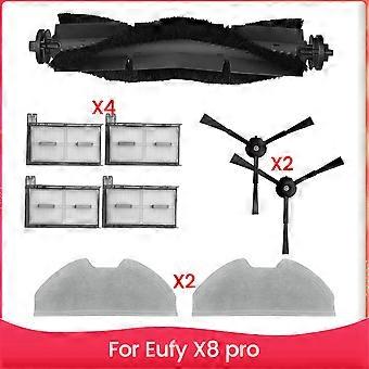 Ersatzteile Für X8 Pro: Seitliche Hauptbürste, Hepa-filter, Reinigungstücher Und Zubehör Für Saugroboter.