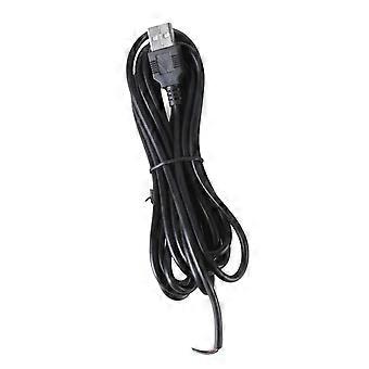 Usb-stecker Auf 2-poliges Verlängerungskabel, 2-poliges 22awg-stromkabel, Unterstützt 5v 3a Laden Für Diy-elektronik (2m)