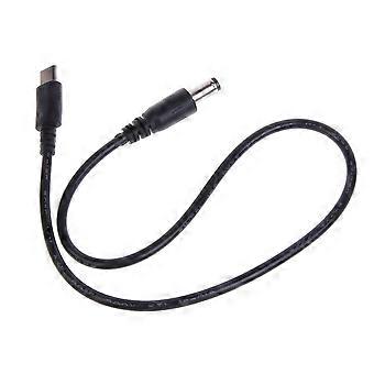Usb-c-auf-dc-5,5-x-2,1-mm-stromkabel, Unterstützt 5 V 3 A, Usb-c-stecker Auf Dc5521-stecker, Für Router Und Kameras (40 Cm)