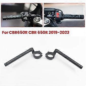 Schwarzer Linker Motorradlenker, Wird An Der Gabel Befestigt, Kompatibel Mit Cbr650r 650r 2019-2023