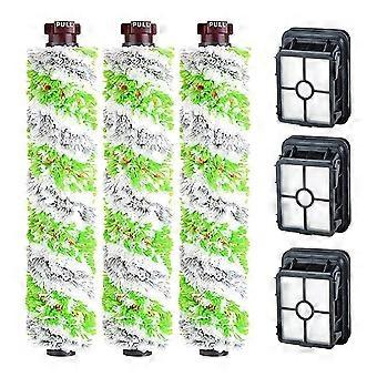 Crosswave Zubehörset, Mehrzweck-tierhaarbürstenwalzen Und Hocheffiziente Hepa-filter, Kompatibel Mit Crosswave Pet Pro Und Kabellosen Modellen.
