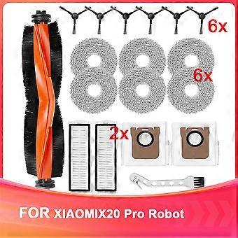 Zubehörset Für Den Xiaomi X20 Max/xiaomi X20 Pro Saugroboter: Rotationsbürste, Seitenbürste, Reinigungstücher, Filter
