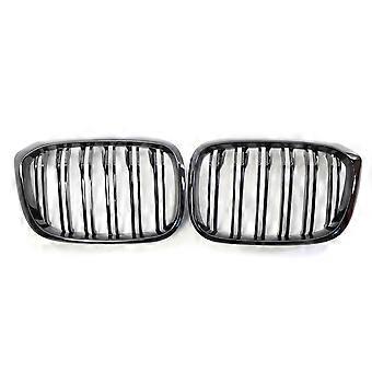 Doppellinien-kühlergrill Für Bmw X3 X4 G01 G02 G08 (2018-2021): Links (51712462817), Rechts (51712462818), Mitte.