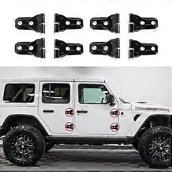 Türscharnierschutz-set Für Wrangler Jl Und Unlimited 2018-2019 - Autozubehör