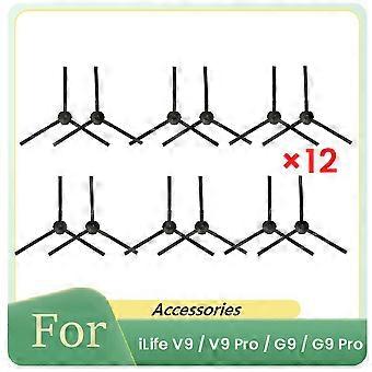 Packung Mit 12 Ersatzseitenbürsten Für V9 / V9 Pro / G9 / G9 Pro Saugroboter