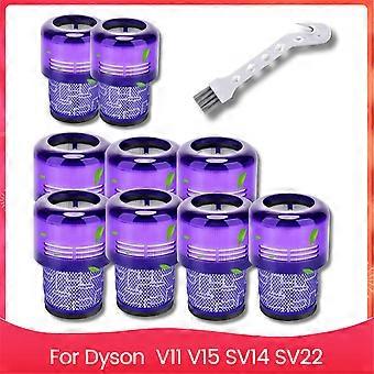 Packung Mit 9 Ersatzfiltern Für Staubsauger Der Modelle V11, V15, Sv14 Und Sv22, Entspricht Der Teilenummer 970013-0