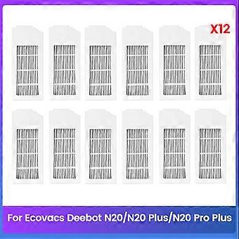 12er-pack Hepa-filter Für N20/n20 Plus/n20 Staubsaugerzubehör – Ersatzteile – Waschbarer Filter