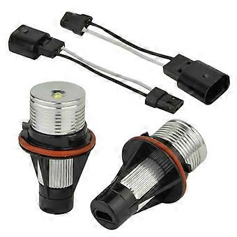1 Paar 8000k Weiße Led-lampen Für Angel Eyes Positionsleuchten (sockel E39, E53, E60, E63, E64, E66, E87, 5, 6, 7, X3, X).