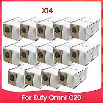 14 Zubehörteile Für Den Omni C20 Saugroboter: Hauptbürste, Hepa-filter, Reinigungstücher, Staubbehälter