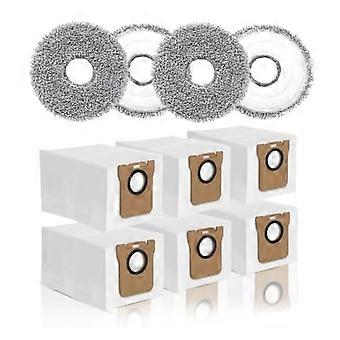 Staubbeutel, Reinigungstücher Für Die Staubsauger L10s Ultra, L10 Ultra, L10 Prime Und L20 Ultra, 6 Staubsaugerbeutel Und Feuchtreinigungstücher