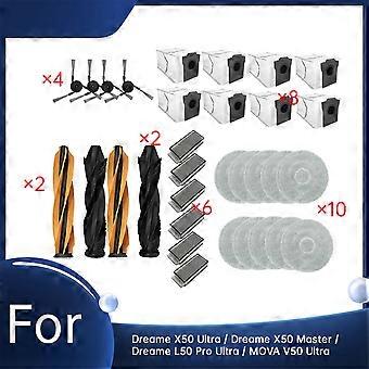 32 Stück Für Dreame X50 Ultra / Dreame X50 Master / Dreame L50 Pro Ultra / Mova V50 Ultra Staubsauger Ultra