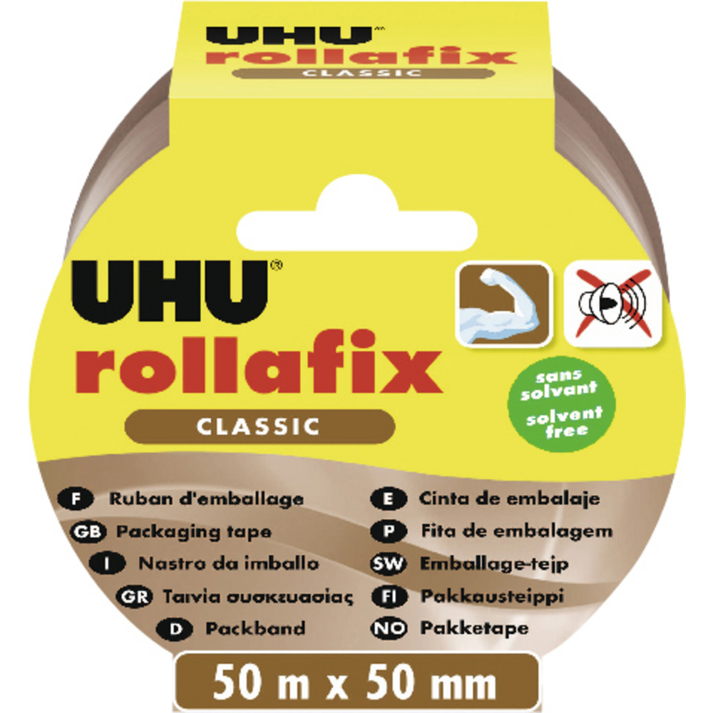 Uhu 36980 Verpackungsklebeband Braun (l X B) 50 M X 50 Mm 1 St.