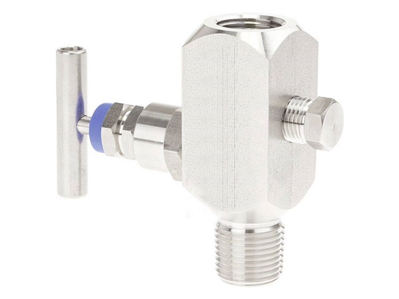 [neuwertig] B-ware Wika Nadelventil 14275661 Präzisionsventil Für Flüssigkeiten Und Gase 76mm