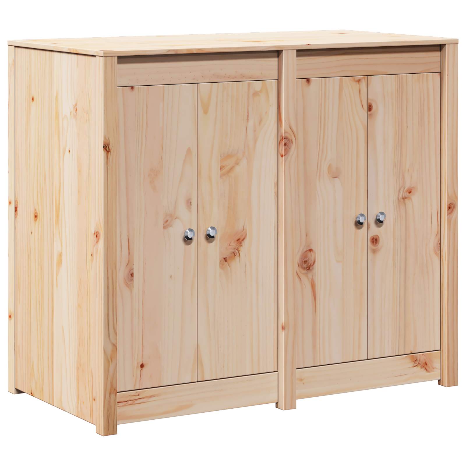 Außenküchenschrank Meppel Natürlicher Douglas 106 X 55 X 92 Cm Vidaxl