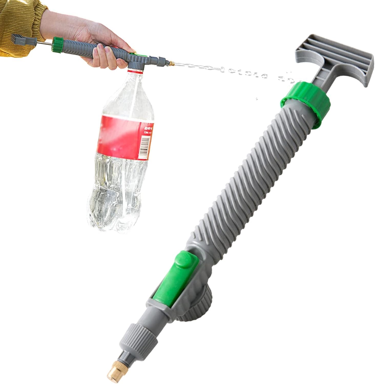 Tragbares Sprühgerät – Handsprühgerät Mit Hochdruck-luftpumpe Und Verstellbarer Düse – Gartensprühgerät Mit Pumpe – Handpumpe