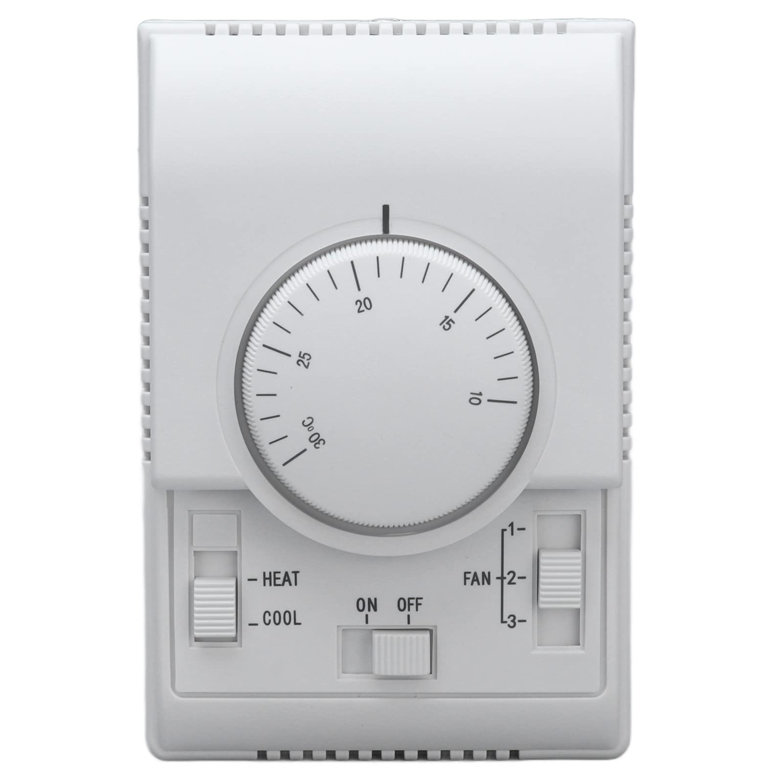 Mechanischer Thermostat, Manueller Klimaanlagenthermostat 10-30 °c, Netzthermostat 110-220 V Ac, Bidirektionaler Mechanischer Temperaturregler Für Heizung Und Klimaanlage