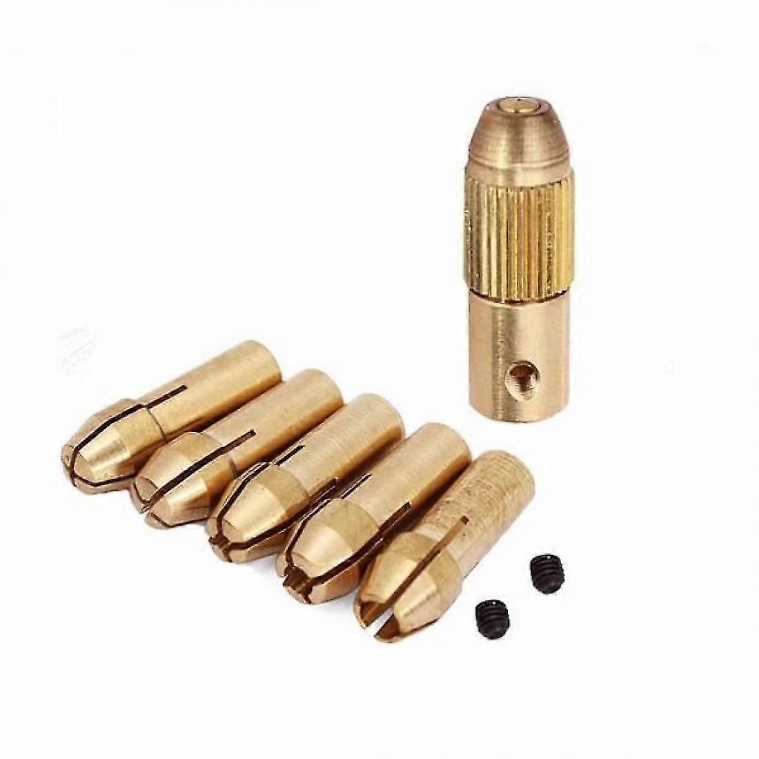 0,5-3 Mm Kleiner Elektrischer Bohrer Spannzange Mikro-spiralbohrfutter-set
