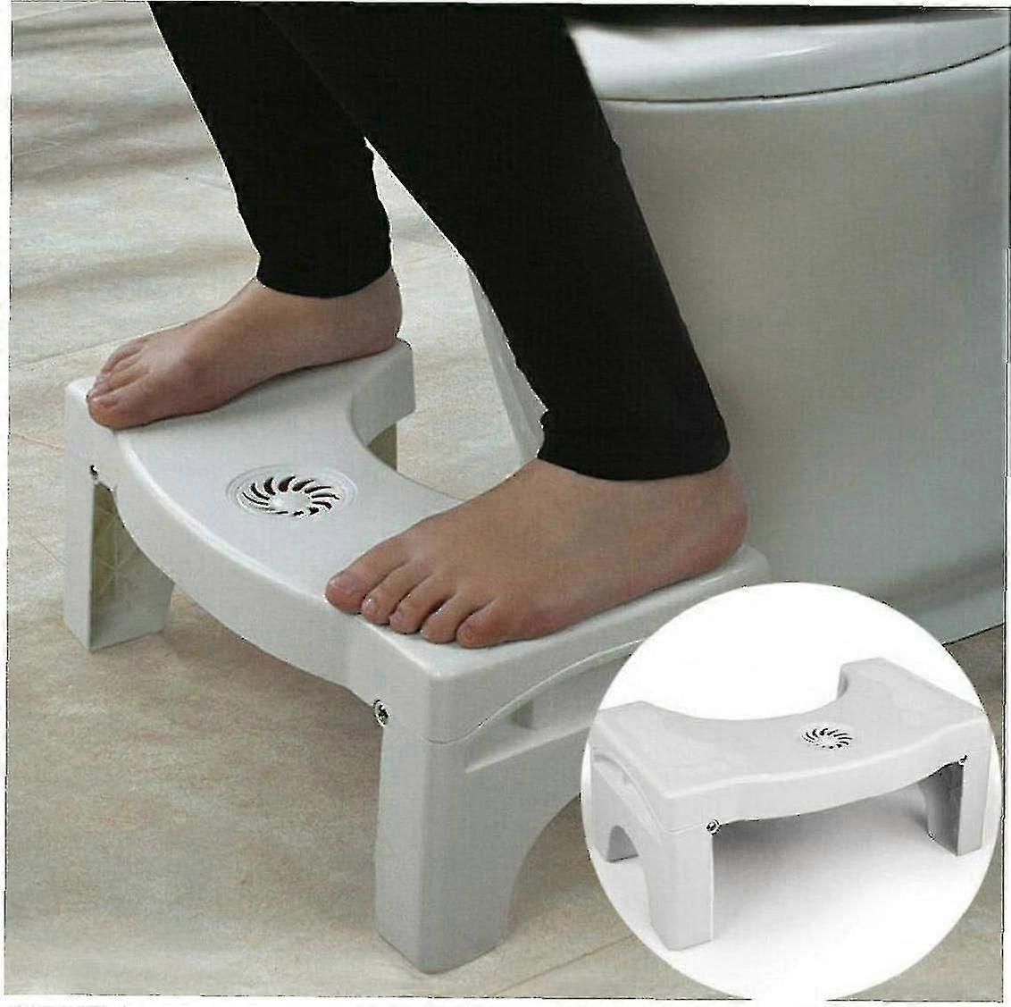 Toilettenhocker Für Erwachsene, Faltbarer Toilettenhocker, Toilettenhilfe Für Erwachsene, Tritthocker