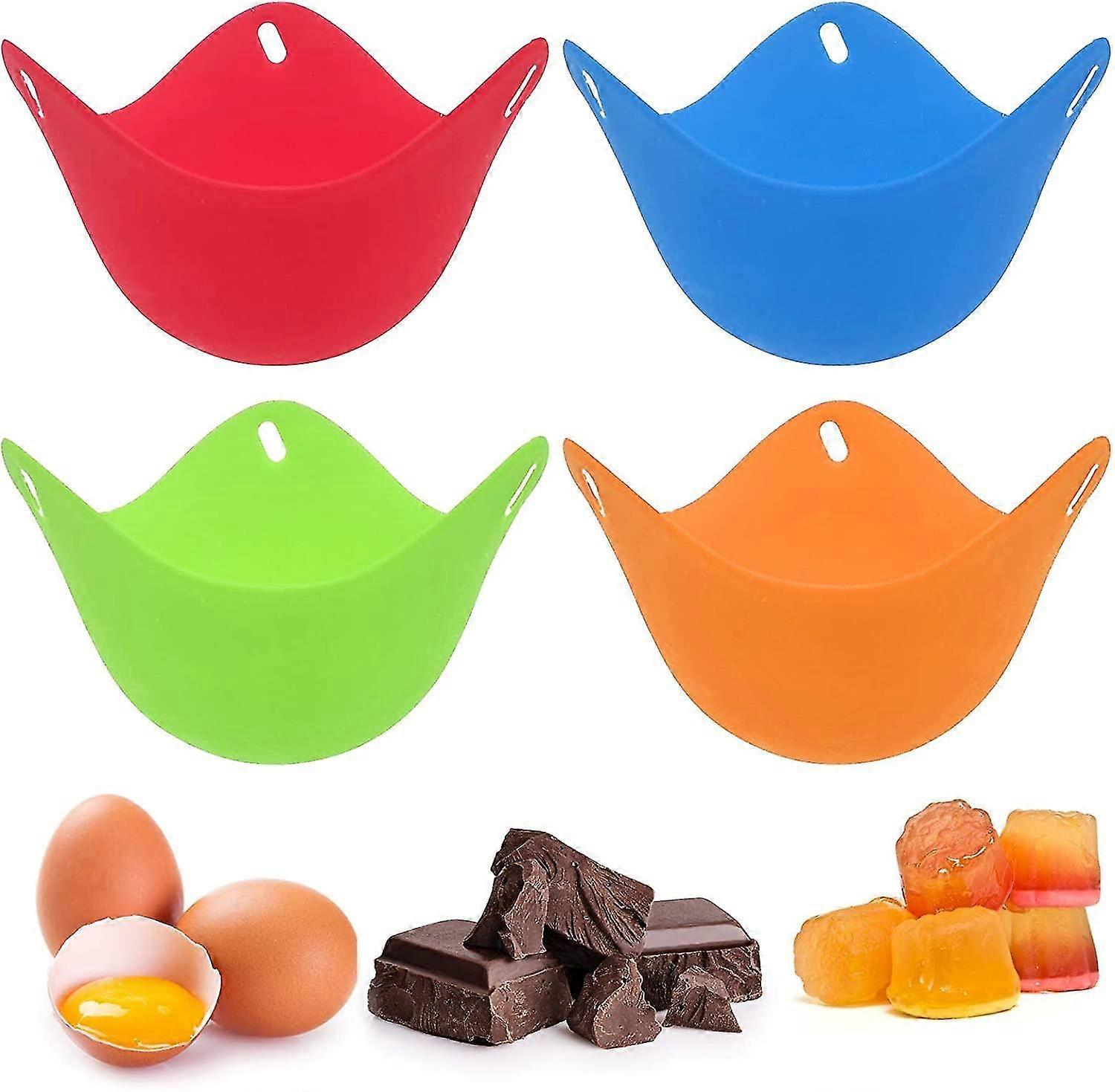 Eier Kochen, Silikon-eierpochierer, Perfekt Pochierte Eier Zubereiten