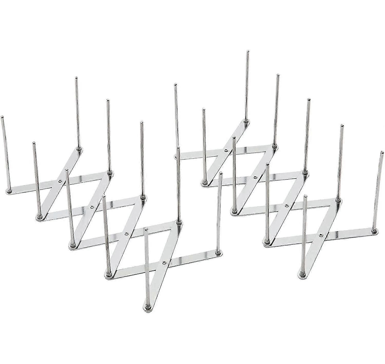 Topfdeckelhalter, 2er-pack, Ausziehbarer Topfdeckelhalter Aus Edelstahl, Halter Für Spareribs, Grill, Abtropfgitter Für Küchengrills