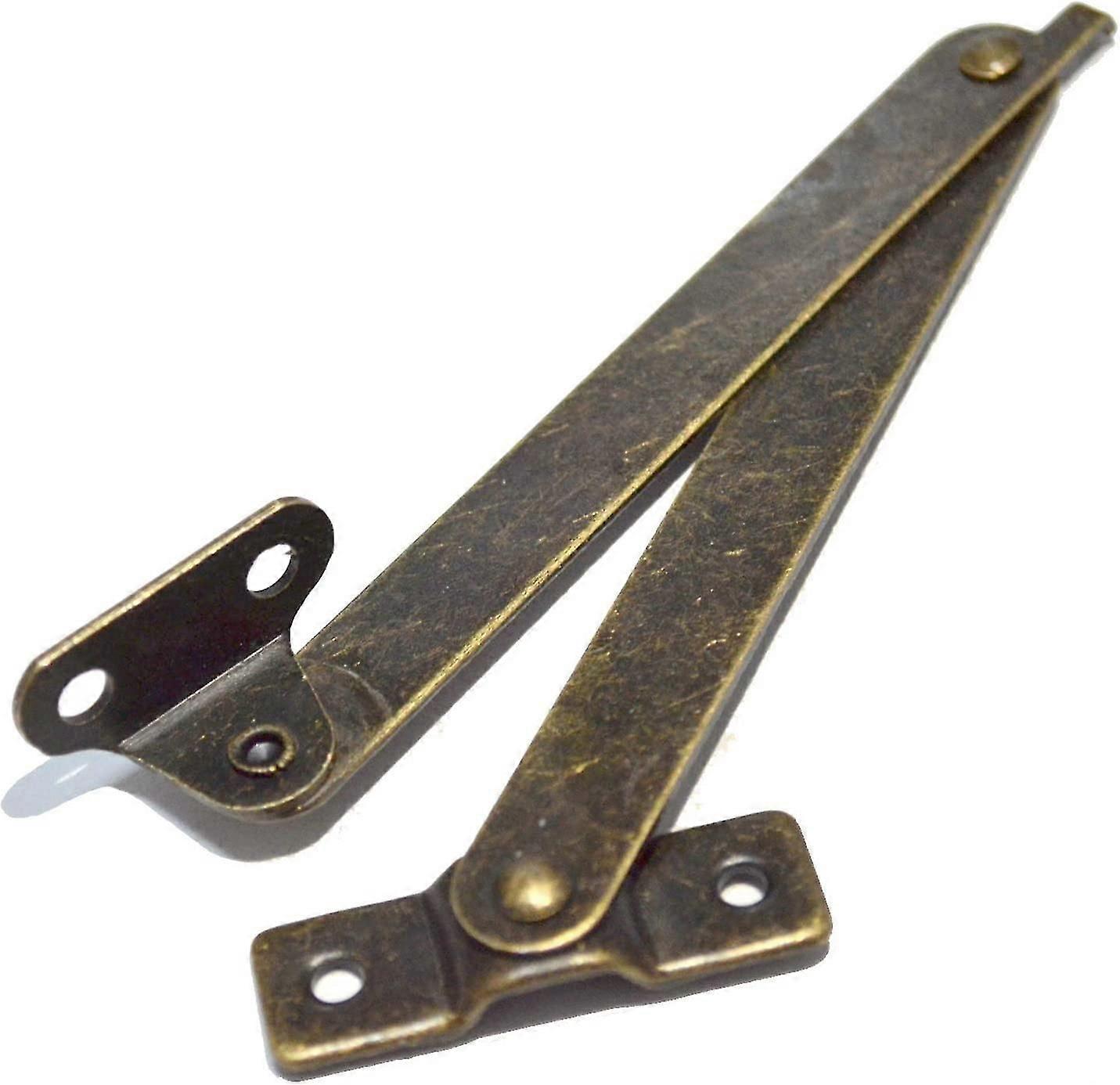 Stück Bronzene Deckel-klappscharniere, Messing-hebescharniere, Deckelhalterung Für Möbel, Holzkisten, Schmuckkästchen, Truhen, Schränke (f