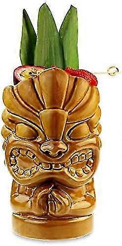 Tiki-cocktailbecher – 660 Ml Keramikbecher Mit Tiki-händen (660 Ml)