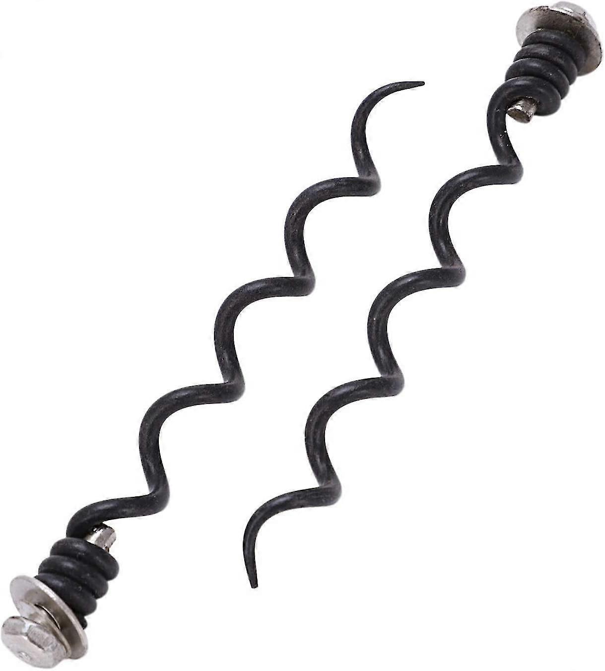Ersatz-korkenzieherspirale/schnecke, Einfacher Spiralenwechsel Durch Abschrauben Des Alten Teils (schwarz, 2 Stück)