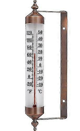Neues Premium-thermometer Aus Stahl Für Den Innen- Und Außenbereich, Kabellos Und Dekorativ
