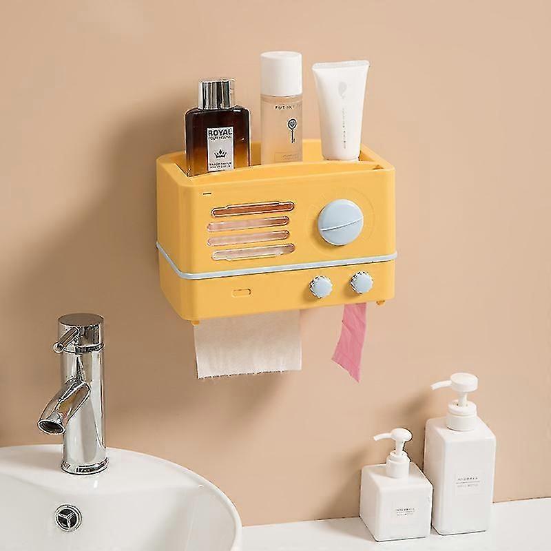 Retro-wandrollenhalter Für Die Küche, Toilettenpapierschublade
